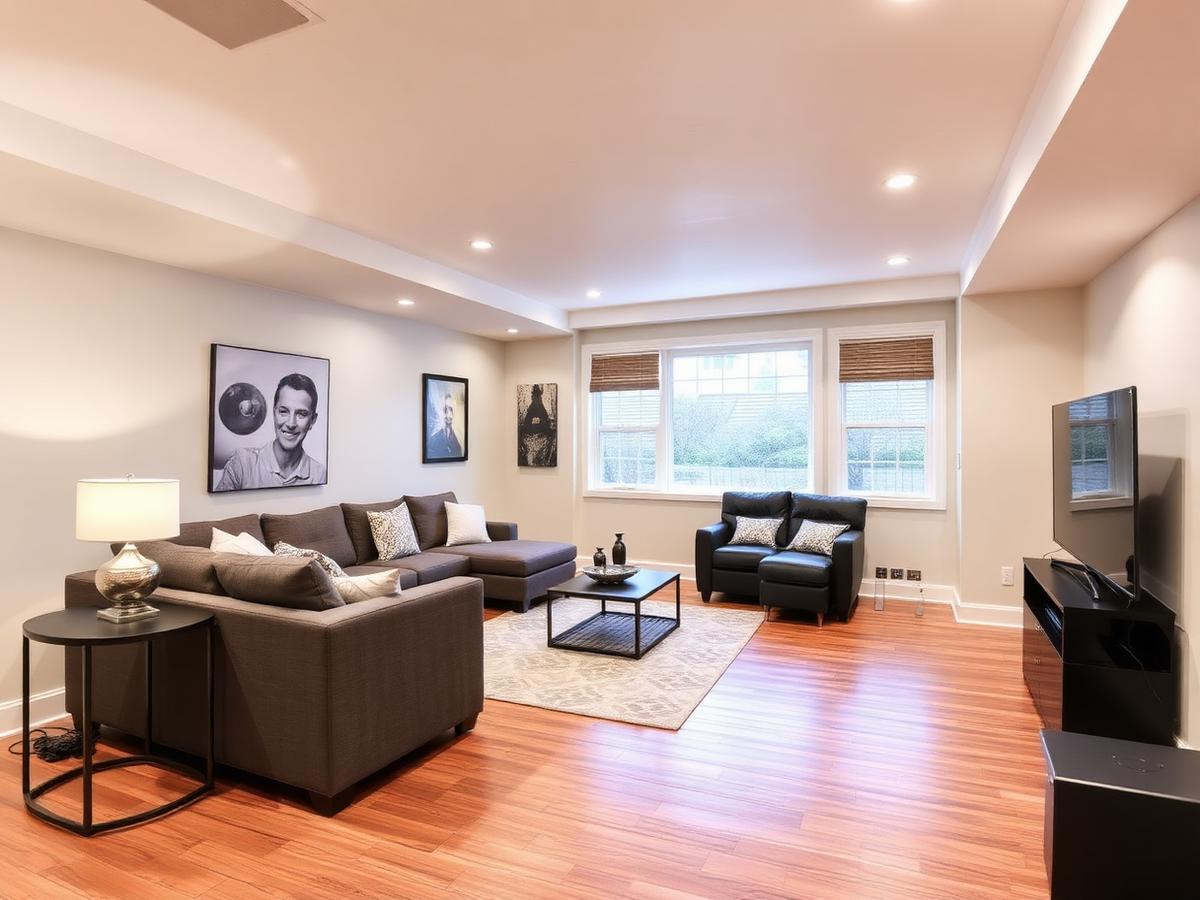 Westerville basement build-out